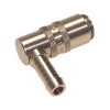 Rychlospojky s úhlovým trnem 90°pro standardní hadice ESH TL-90,  bez/ s ventilem