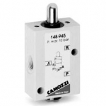 Mechanicky ovládaný ventil 3/2 NO - kolík, přípoj 1/8"