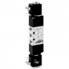 Elektropneumatický ventil 2x3/2, NC/NO, přípoj 1/8"